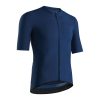 Maillot Gist Homme Supremo Manches Courtes Zip Total Bleu S -5343