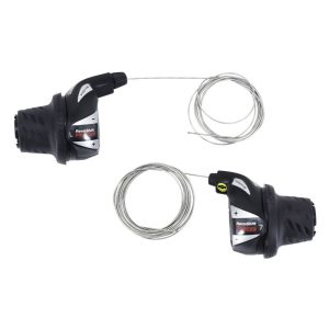 Manette Vtt Shimano Revoshift 3X7V. Rv400 (Paire) (Montage Atelier)