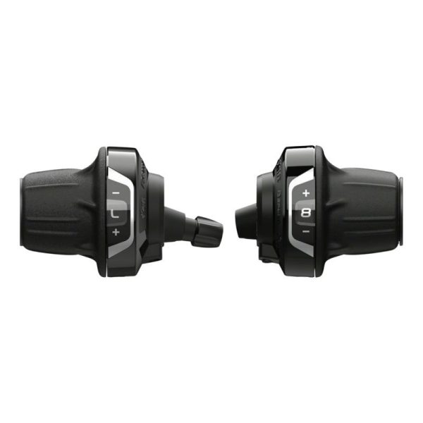 Manette Vtt Shimano Revoshift 3X8V. Rv400 (Paire) - Poignee Tournante