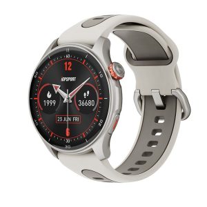 Montre Gps - Compteur Igpsport Lw10 Argent Titane- Calories - Frequence Cardiaque - Sommeil - Notifications Et Plus De 45 Algorithmes Sante