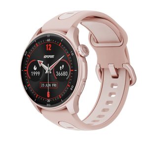 Montre Gps - Compteur Igpsport Lw10 Rose- Calories - Frequence Cardiaque - Sommeil - Notifications Et Plus De 45 Algorithmes Sante