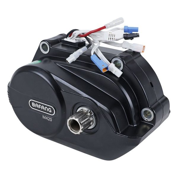 Moteur Central Vae Bafang M420 Uart Pour 700C Avec Capteur Vitesse Et Couple Integre 36V 250W 80Nm  - Vitesse 25Km-H (Mm G332.250)  -Moteur Reconditionne-