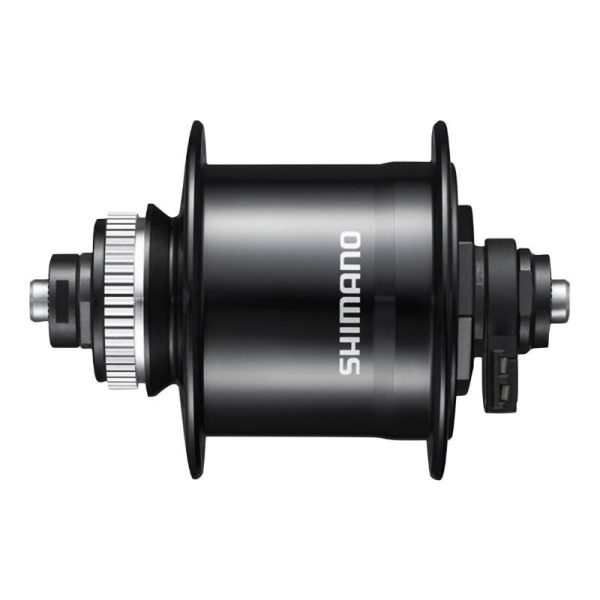 Moyeu City Shimano Ur708 Pour Dynamo 6V-3W  Noir 32 Trous Blocage Rapide Pour Frein Disque Centerlock