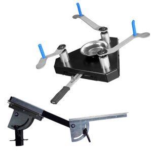 Outil Pro Bloc Wheels Pour Entretien Et Reparation Roue Et Pneu Avec Support Fixation Etau - Reconditionne -