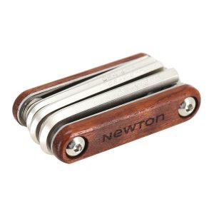 Outil Multifonction Newton Wood Corps Bois 10 Fonctions Cle Allen + Tournevis