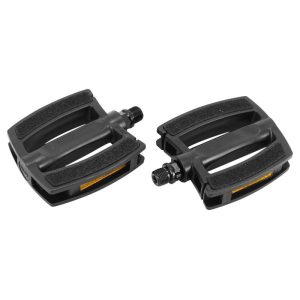 Pedale City Marwi Noir Resine Avec Inserts Super Grip 9-16" (Paire Sur Carte)