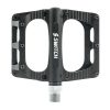 Pedale Vtt Plateforme Descente - Bmx Switch Xl Freeride Alu Cnc Noir Filetage 9-16 Avec Picots (Paire) 110X100Mm