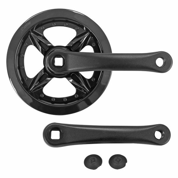 Pedalier Vtt Gravity 6-7-8V. Double Flasque Alu Noir 152 Mm 36Dts (Boitier 119Mm)