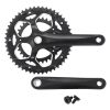 Pedalier Route Gravity 8-9V. Alu Noir 172.5 Mm 50-34 (Boitier 110.5Mm)