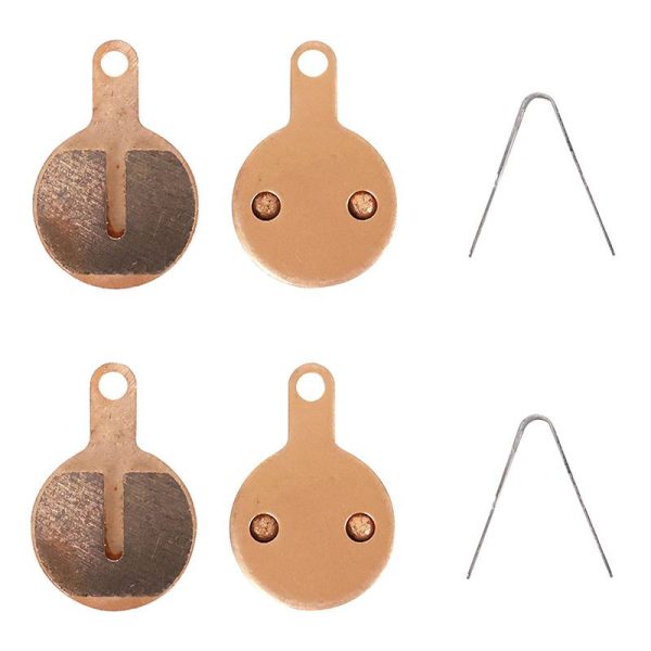 Plaquette De Frein Trottinette Ct009-S Synterise (Cuivre Composite) (Diam 22 Mm) (Vendu Par 2 Paires) -Selection Gravity-