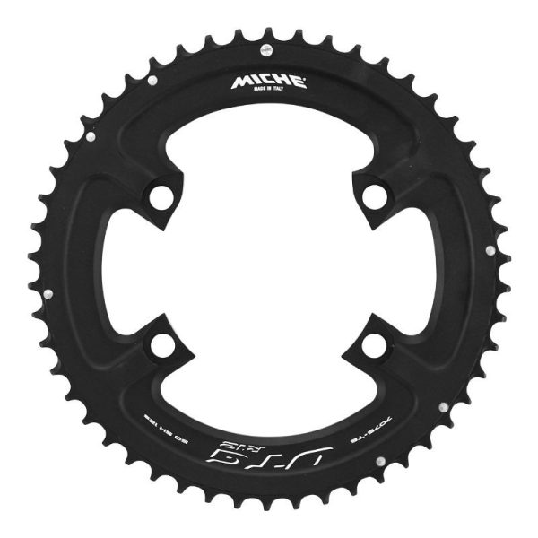 Plateau Route 4Bra D.110 Pour Shimano 105 R7100 Miche 50Dts Exterieur Noir 12V.