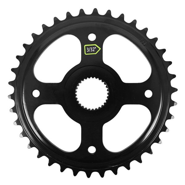 Plateau Vae Bafang Pour Moteur M210 Cl 49 Mm 38 Dts Noir (Cw G210.1C) 8V.  3-32"