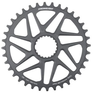 Plateau Vtt Direct Mount Boost Pour Shimano Fc-M9100-M9120-M9130 Stronglight Mono Alu Ht3 Gris 36Dts - 12V.