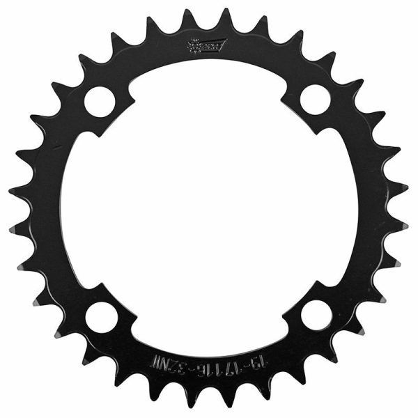 Plateau Vae-E-Bike 4Bra D.104 Pour Bosch - Brose - Yamaha - Bafang Esjot 32Dts Mono Noir Acier Narrow Wide