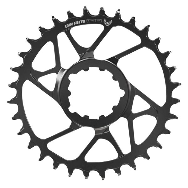 Plateau Vtt Direct Mount Pour Sram Eagle 70 Dm3 32Dts 11-12V. Noir Compatible Chaine T-Type (Standard Deport 3Mm) (Inclus 3 Vis)