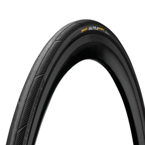 Pneu Route 700 X 25 Continental Ultra Sport3 Noir Tr (25-622) Compatible Vae