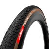 Pneu Gravel 700 X 45 Vittoria Terreno T50 Mixed Endurance Graphene 2.0 Noir-Marron Tubeless Ready Ts (45-622)