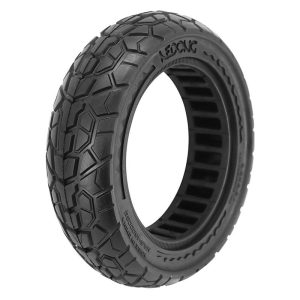 Pneu Trottinette Plein Cross  9.5 X 2.50 Noir - Largeur Interieur 45 Mm (Pour Niu Kqi3