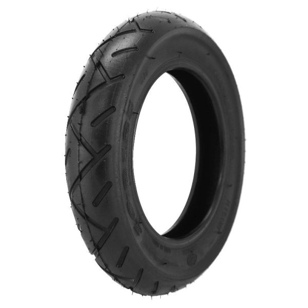 Pneu Trottinette Tubetype 10 X 2.125-6.5 Noir (Pour Segway Ninebot Et Autres)