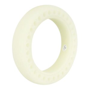 Pneu Trottinette Plein  8.5 X 2.00 Vert Fluorescent (Pour Xiaomi M365 Et Autres) Largeur Int 37 Mm