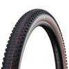 Pneu Vtt - Vae 29 X 2.40 Schwalbe Rick Xc Noir Tlr Super Race (62-622) Tubeless Ready Flanc Transparent Homologue Vae E25 (Poids Max 125Kgs)