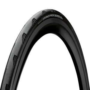 Pneu Route 700 X 25 Continental Grand Prix 5000S Noir Tubeless Ready Ts (25-622) - Gp5000 Str - (Montage Atelier)