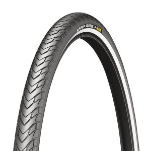 Pneu Vtc Urbain 700 X 38 (29 X1.50) Michelin Protek Max Noir Tr (38-622) Flanc Reflex Compatible Vae