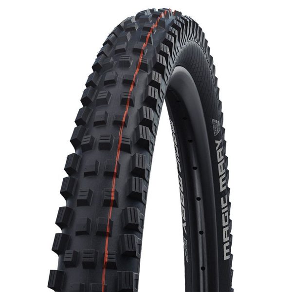 Pneu Vtt Gravity 27.5 X 2.50 Schwalbe Magic Mary Radial Gravity Noir Tubeless Ready Ts (63-584) Compatible Vae