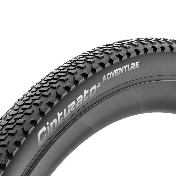 Pneu Gravel 700 X 50 Pirelli Cinturato Adventure Noir Tubeless Ready Ts (50-622)