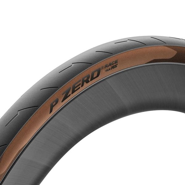 Pneu Route 700 X 28 Pirelli P Zero Race Rs Classic Tanwall Noir Flanc Marron Tubeless Ready Ts (28-622)