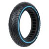 Pneu Trottinette Plein 8.5 X 2.00 Noir Liseret Bleu - Noir- Largeur Interieur 36 Mm (Pour Cecotec Bongo Serie A