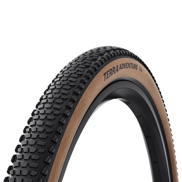Pneu Gravel 700 X 50 Continental Terra Adventure Trail Noir Flanc Marron Tubeless Ready Ts (50-622) Compatible Vae