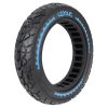 Pneu Trottinette Plein Cross 10 X 2.50-B34 Noir Liseret Bleu Ultraleger (Largeur Interieur 43Mm)