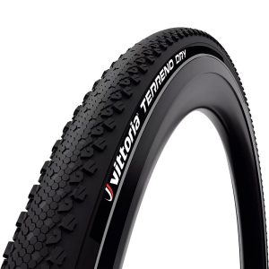 Pneu Gravel 700 X 38 Vittoria Terreno Dry Noir Flanc Reflex Tr (40-622) (Offre Speciale)
