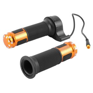 Poignee Accelerateur Pour Trottinette Noir-Dore Smartgyro (Pour Connectique 3 Pins)  -Selection Gravity-