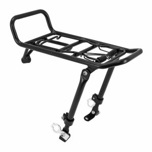 Porte Bagage Velo Avant A Tringles Fixation Sur Oeillet Fourche Gravity Reglable 26-28"