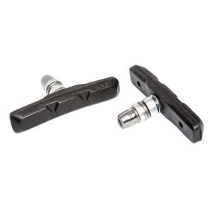Porte Patin Frein Vtt A Vis Symetric Fibrax 70Mm Noir (1 Paire)