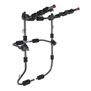 Porte Velo De Coffre Mottez Athena High 3 Sangles Rehausse Pour 3 Velos - Fabrication Francaise Homologue Ce - Charge Maxi 45Kgs (Produit 100% Monte Haut De Gamme)