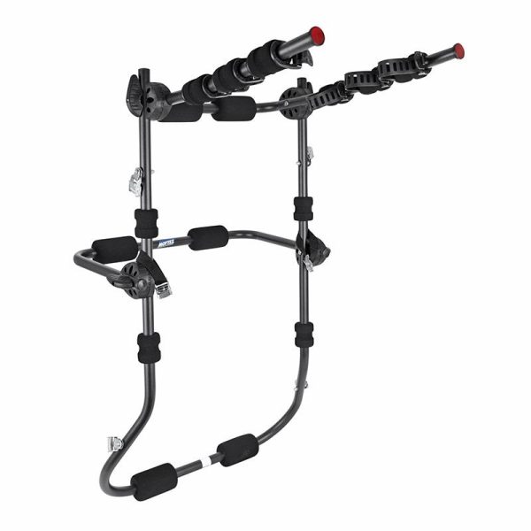 Porte Velo De Coffre Mottez Athena High 3 Sangles Rehausse Pour 3 Velos - Fabrication Francaise Homologue Ce - Charge Maxi 45Kgs (Produit 100% Monte Haut De Gamme)