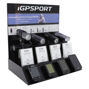 Presentoir Plv Igpsport Modele Pour Gps - Compteurs Et Eclairages 8 Emplacements Produits Au Choix Type Igs800 - Igs630S - Bsc300 -  Bsc100S - Vs1800  -  Vs1200 - Vs800 - Sr30 (Vendu Seul)