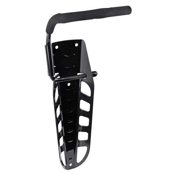 Presentoir-Support Velo Mural A Crochet Pour Fat Bike Jusqu'A 4.25'' Avec Systeme Antivol Non Inclus (Fixation Velo Roue)