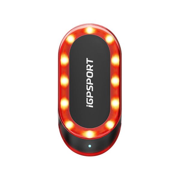 Radar De Vehicule Et Eclairage Velo Arriere Usb (Visible A 1.2Km) 8 Modes D'Eclairage Intelligent Igpsport Srmini - Connexion Directe Au Bsc300 - Igs630 - Igs800