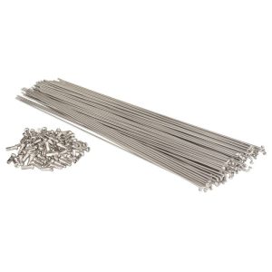 Rayon Inox Argent Velox Mach1 2Mm L 274Mm Tete Coudee Avec Ecrou (Boite De 100)