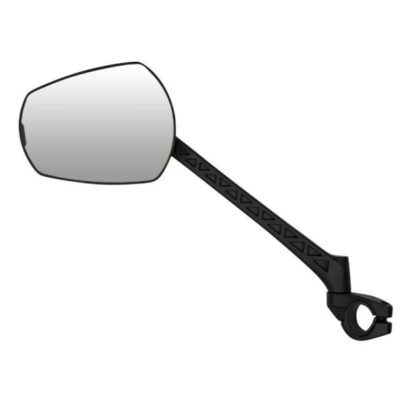 Retroviseur Velo Gauche  Zefal Espion E80 Rabattable Fixation Sur Cintre Collier (Miroir 80 Cm2) 240X210X80 Mm