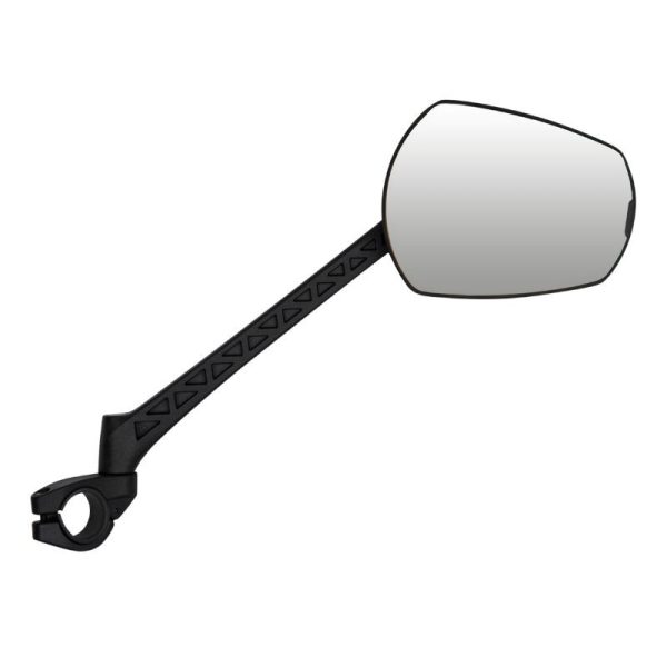 Retroviseur Velo Droit Zefal Espion E80 Droit Rabattable Fixation Sur Cintre Collier (Miroir 80 Cm2) 240X210X80 Mm