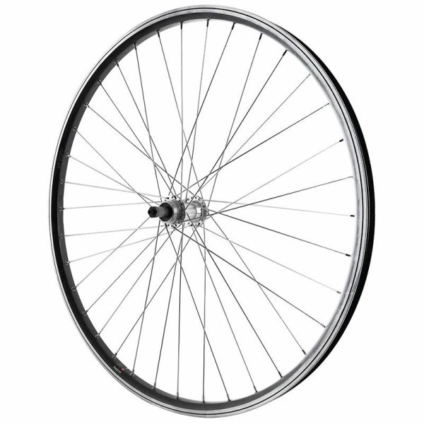 Roue Vtc - Vae Patin Blocage 700 - 28" Alu Arriere Moyeu Alu Roue Libre 7-6-5V 36 Rayons Jante 21C -Max Load 180Kgs-
