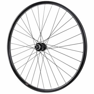 Roue Vtc - Vae Disque 700 X 35 Double Paroi Arriere Cassette 11-10-9V Moyeu Shimano Tc 500 Centerlock Tubeless Ready Axe Traversant 12-142 Noir Jante 23C 32 Rayons -Max Load 180Kgs-