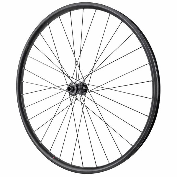 Roue Vtc - Cargo - Vae - E-Bike - Longtail Centerlock Axe Traversant 700 X 35 - 28" Kargo L Moyeu Shimano Tc500 Arriere Noir Cassette 11-10-9V  Jante 25C 32 Rayons -Max Load 225Kgs-
