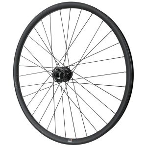 Roue Gravel - Route Disque Blocage 700 Pulse 23 Double Paroi Arriere Cassette Hg-M 11-10-9V Moyeu Shimano Deore M475 Disque 6 Trous Tubeless Ready Noir Jante 23C 32 Rayons -Max Load 150Kgs-