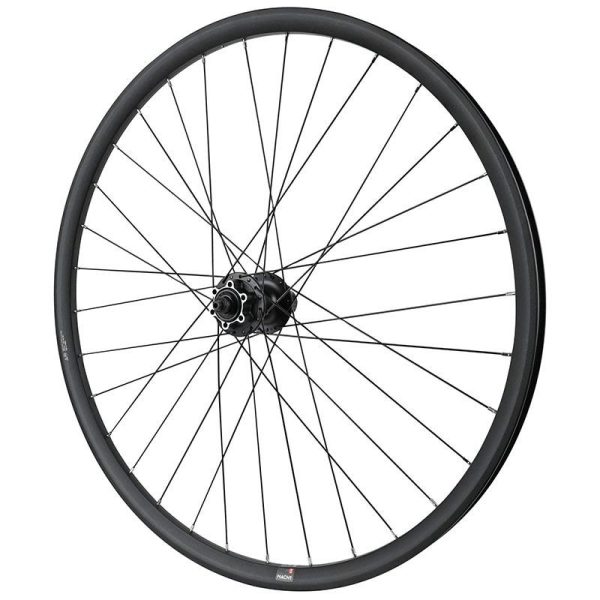 Roue Gravel - Route Disque Blocage 700 Pulse 23 Double Paroi Arriere Cassette Hg-M 11-10-9V Moyeu Shimano Deore M475 Disque 6 Trous Tubeless Ready Noir Jante 23C 32 Rayons -Max Load 150Kgs-